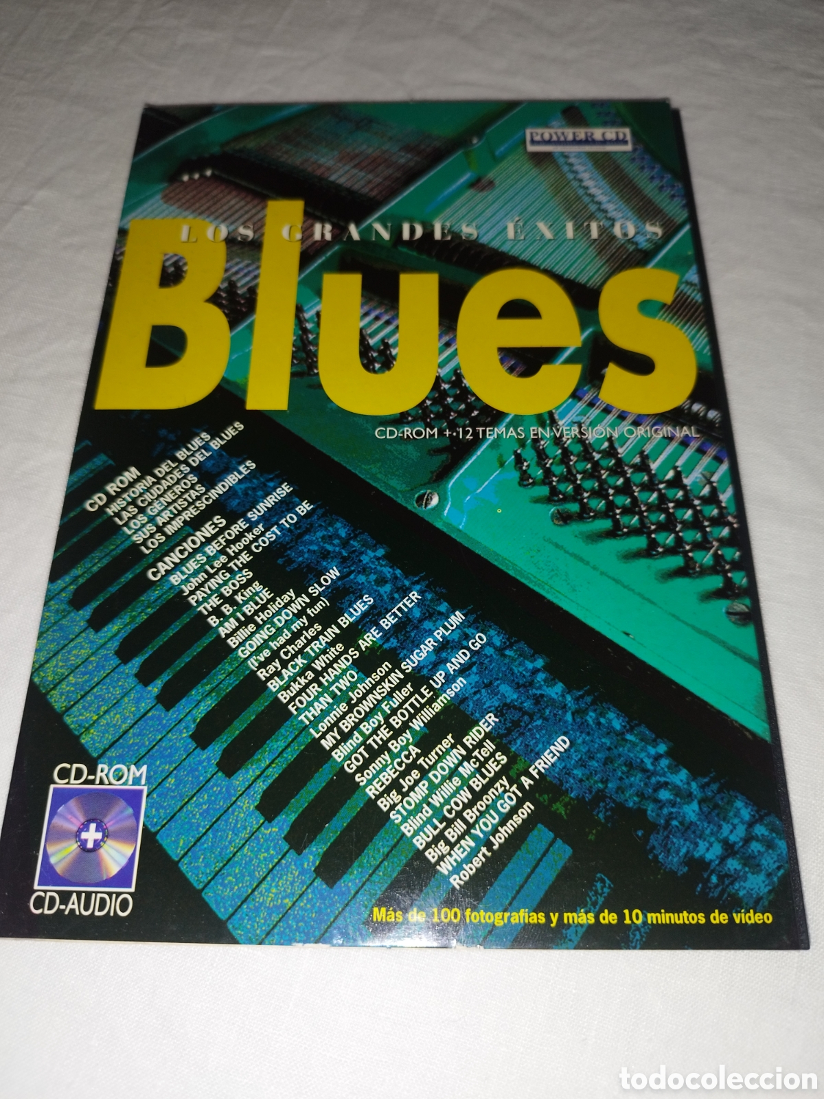 CD-ROM + CD-AUDIO LOS GRANDES EXITOS BLUES. DCDM SYSTEM, 1997.