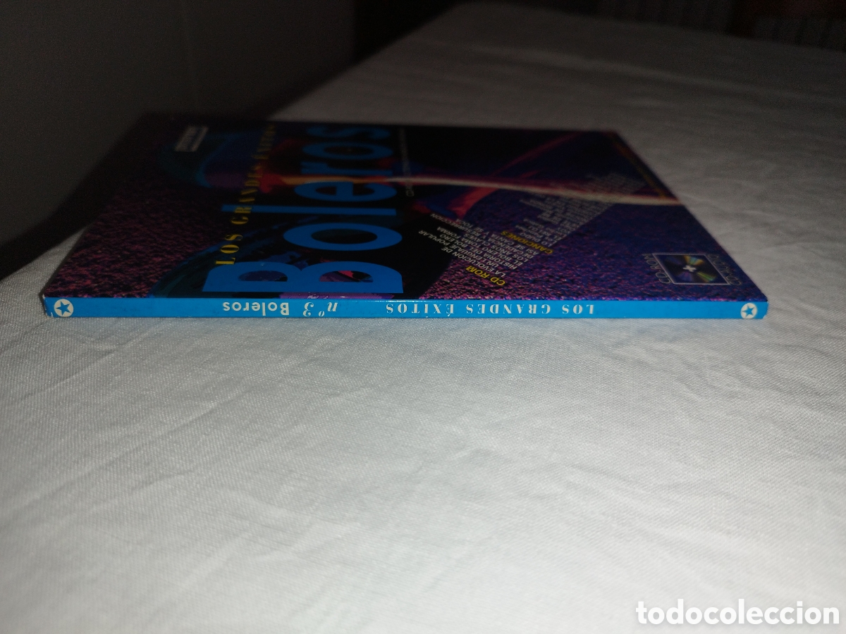 CDs de m&uacute;sica: CD-ROM + CD-AUDIO. LOS GRANDES EXITOS BOLEROS. DCCM SYSTEM. 1997. - Foto 2