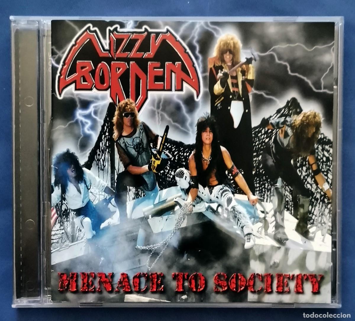 CDs de m&uacute;sica: Lizzy Borden &ndash; Menace To Society cd 2002