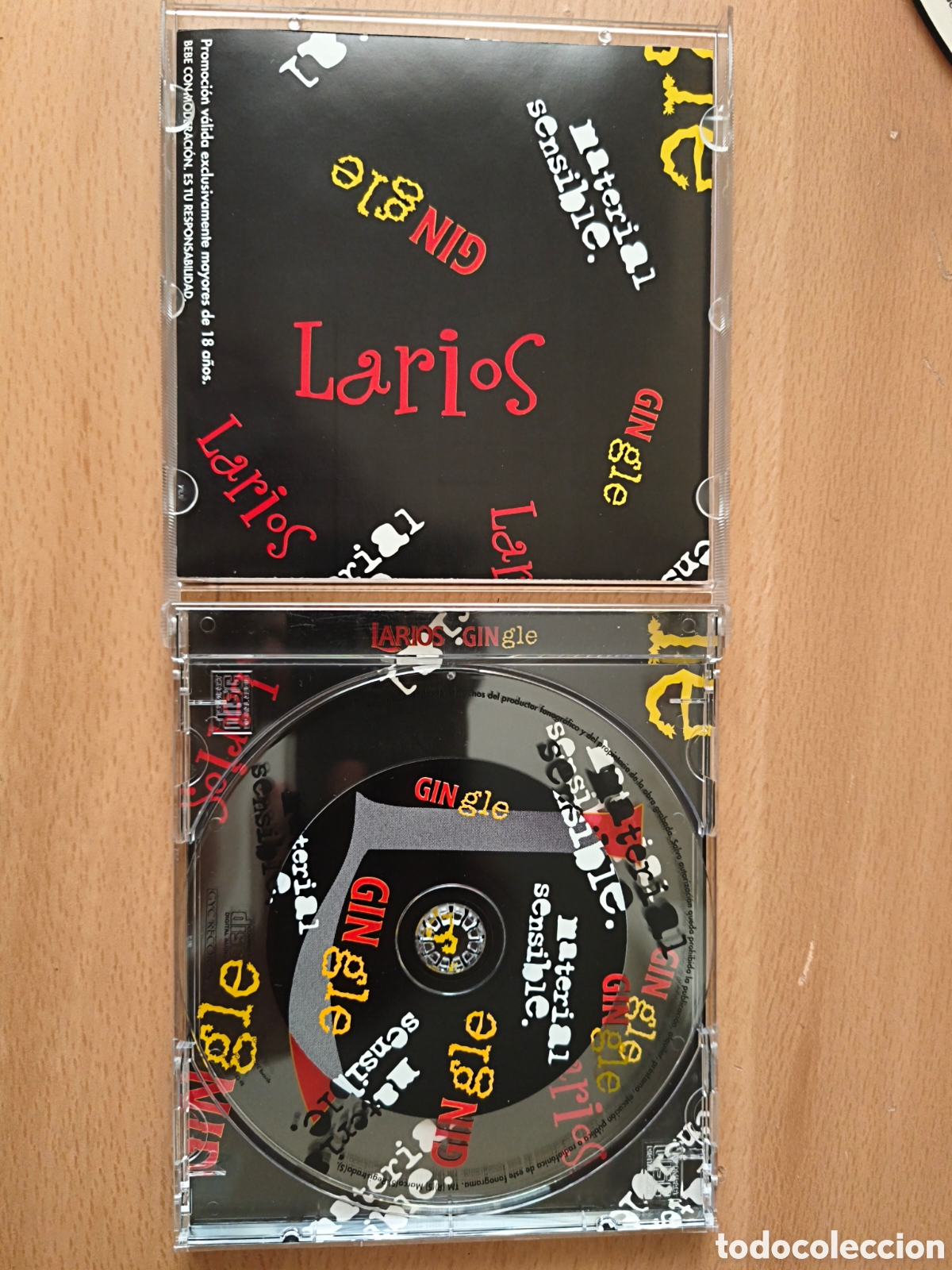 CDs de m&uacute;sica: LARIOS GINgle CD Coleccionismo - Foto 3