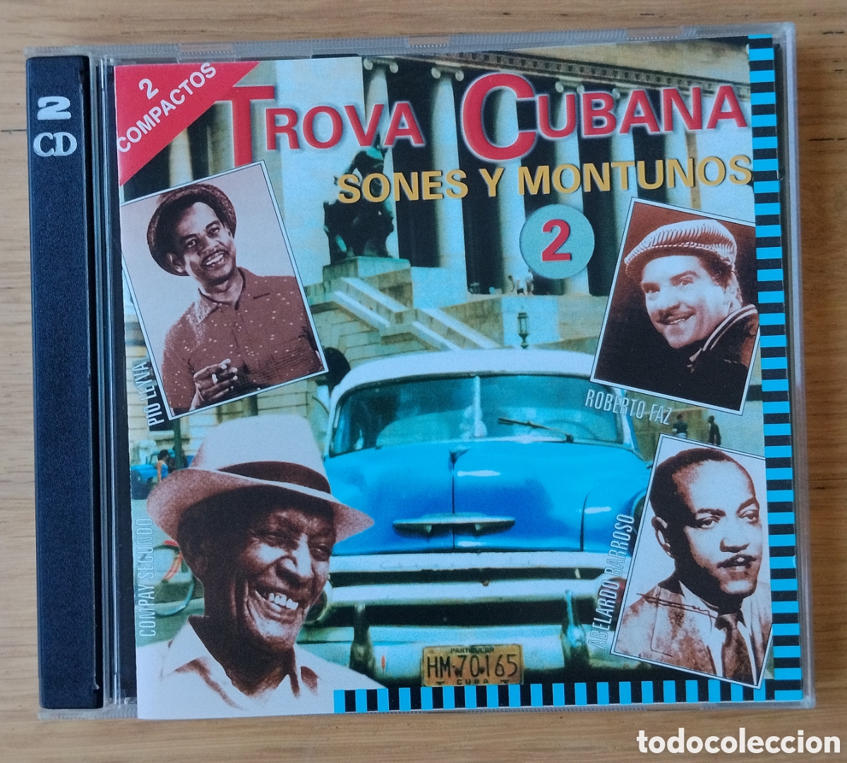 CDs de m&uacute;sica: V/A: &rdquo;TROVA CUBANA - SONES Y MONTUNOS 2 &rdquo; DOBLE CD - 1999