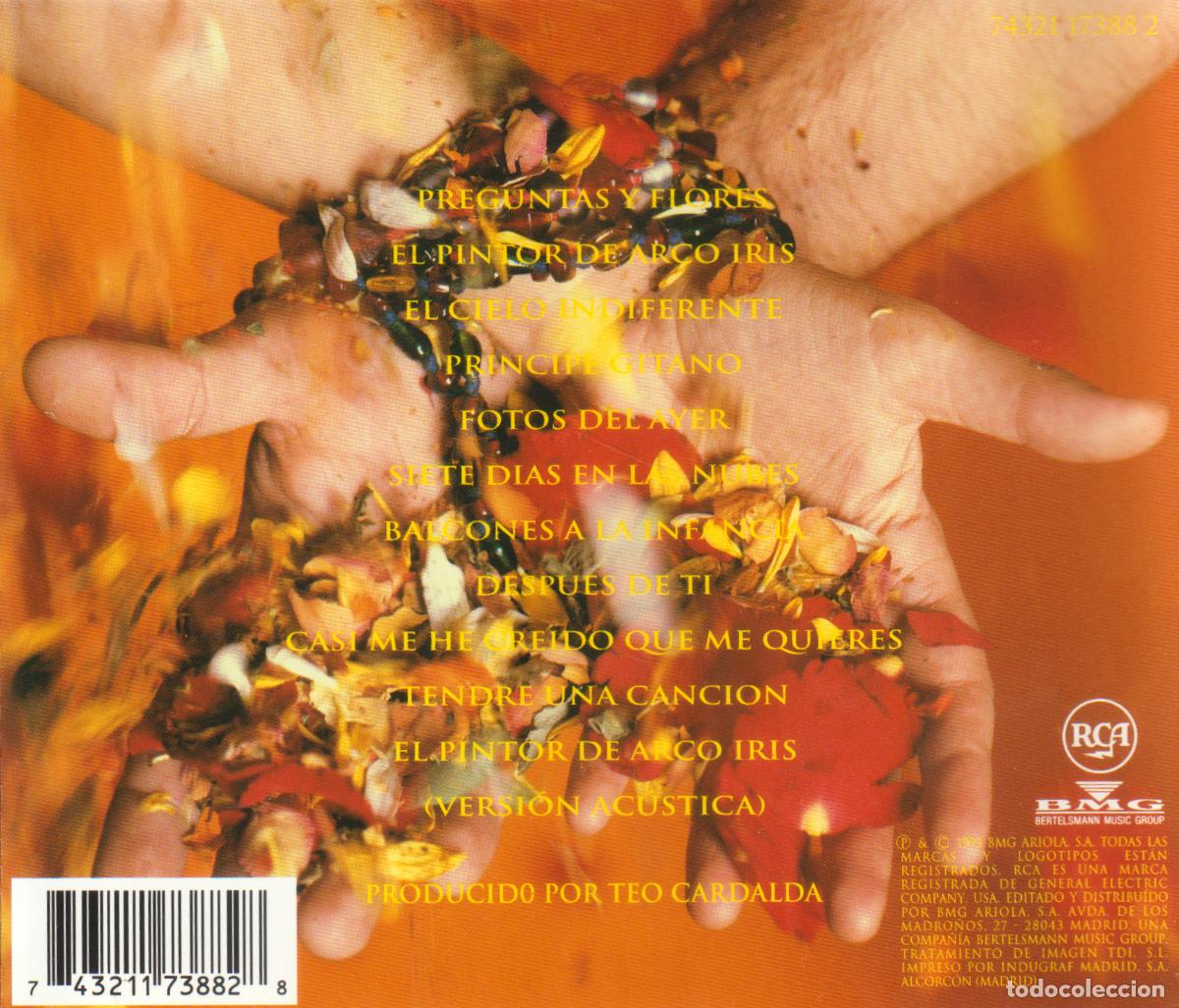 CDs de m&uacute;sica: COMPLICES. PREGUNTAS Y FLORES. CD. - Foto 2