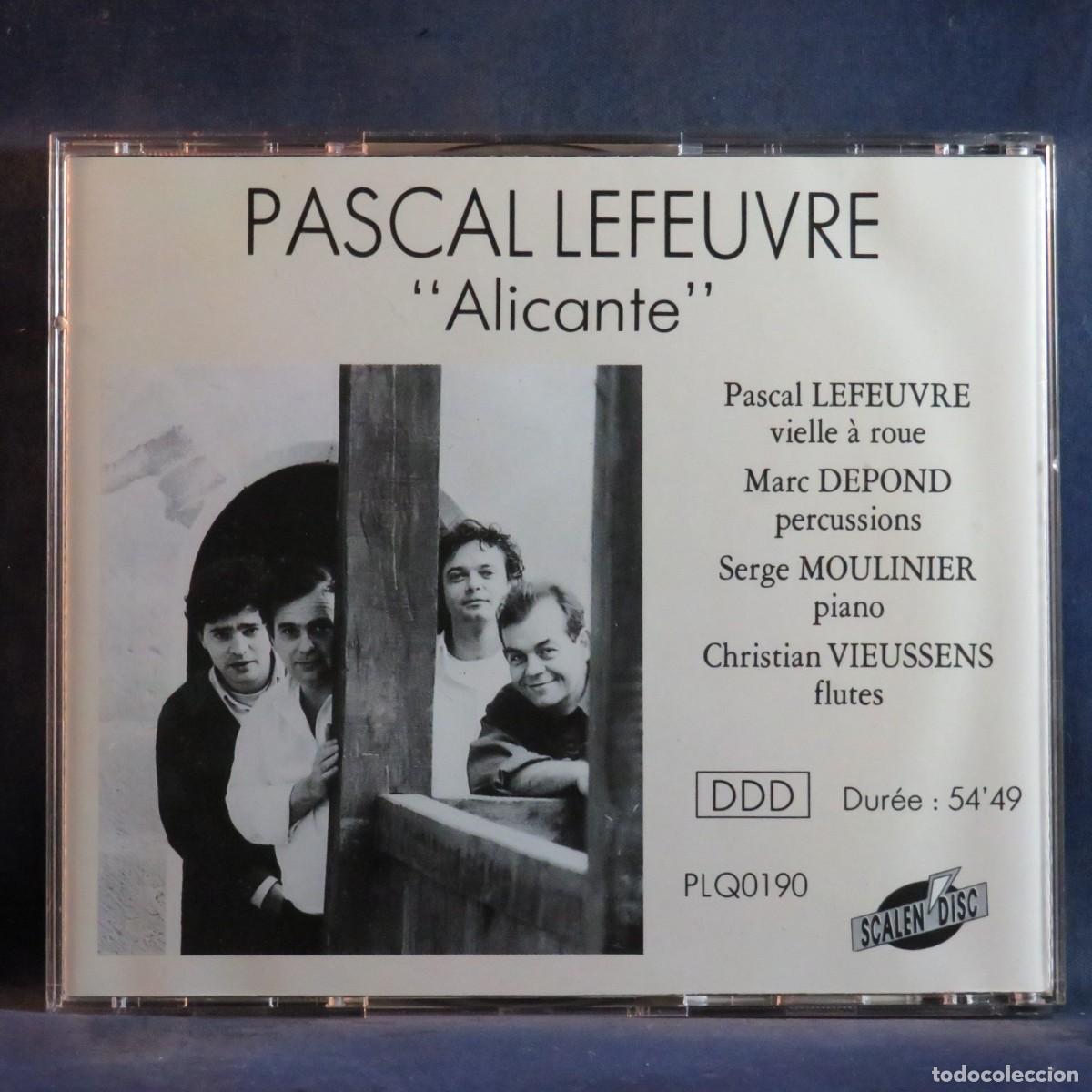 CDs de m&uacute;sica: PASCAL LEFEUVRE &ndash; ALICANTE - CD - Foto 2