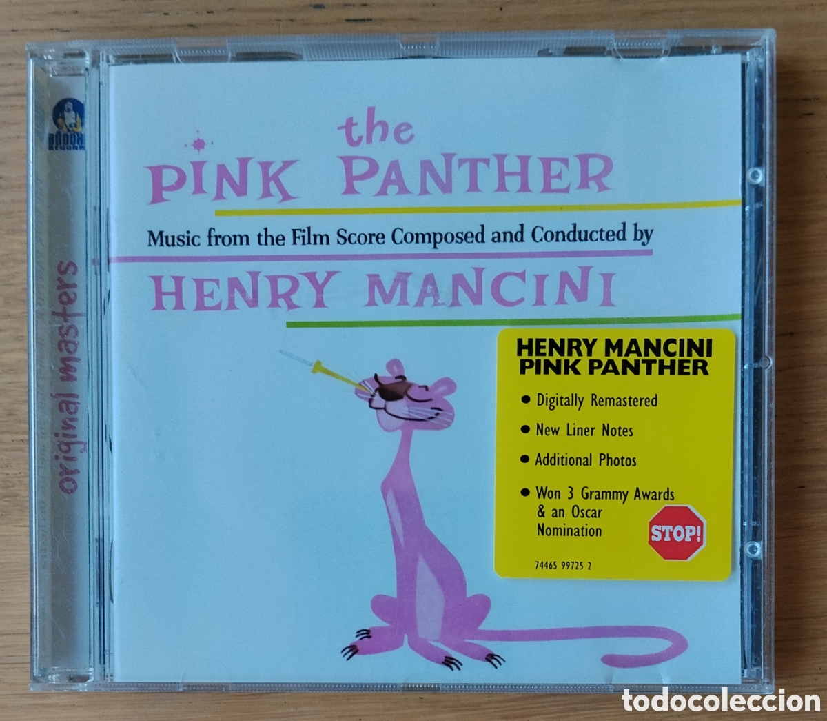 CDs de m&uacute;sica: HENRY MANCINI: &rdquo; THE PINK PANTHER (MUSIC FOM THE FILM SCORE)&rdquo; CD - 2001 - ED. REMASTERIZADA