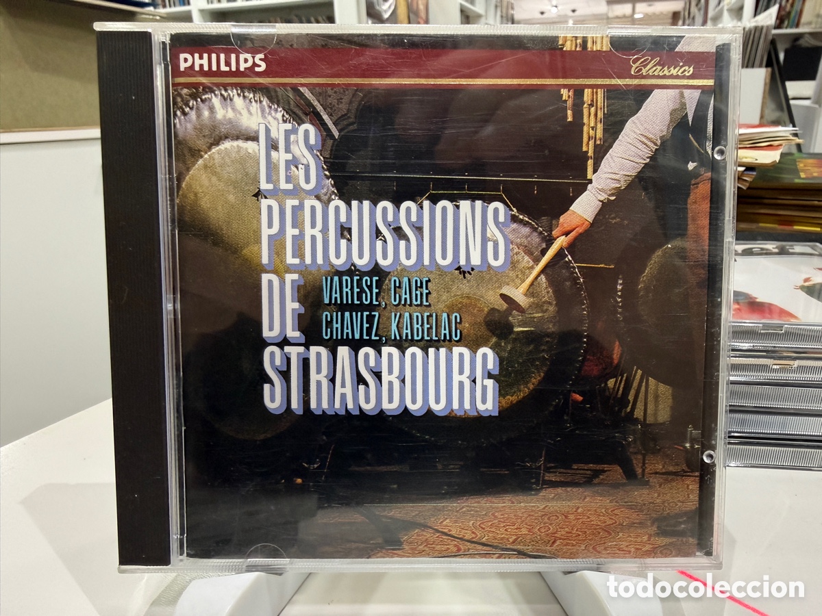 CDs de m&uacute;sica: Les Percussions De Strasbourg - Varese, Cage, Chavez, Kabelac (CD)