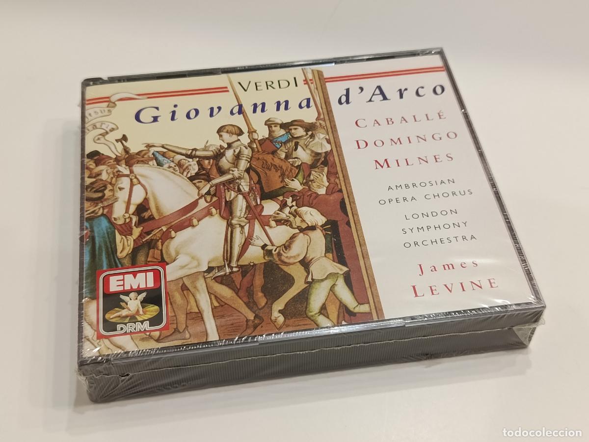 CDs de m&uacute;sica: GIUSEPPE VERDI - GIOVANNA D&acute;ARCO - JAMES LEVINE - EMI ANGEL RECORDS 2 CD CMS 7 63226 2 - PRECINTADO