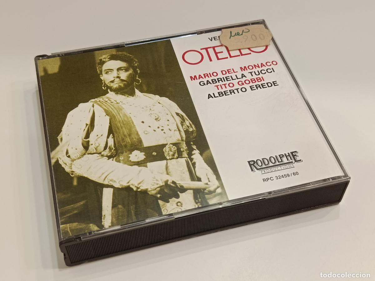 CDs de m&uacute;sica: GIUSEPPE VERDI - OTELLO - MONACO TUCCI- ALBERTO EREDE - RODOLPHE PRODUCTIONS 2 CD RPC 32459/60 - NEW