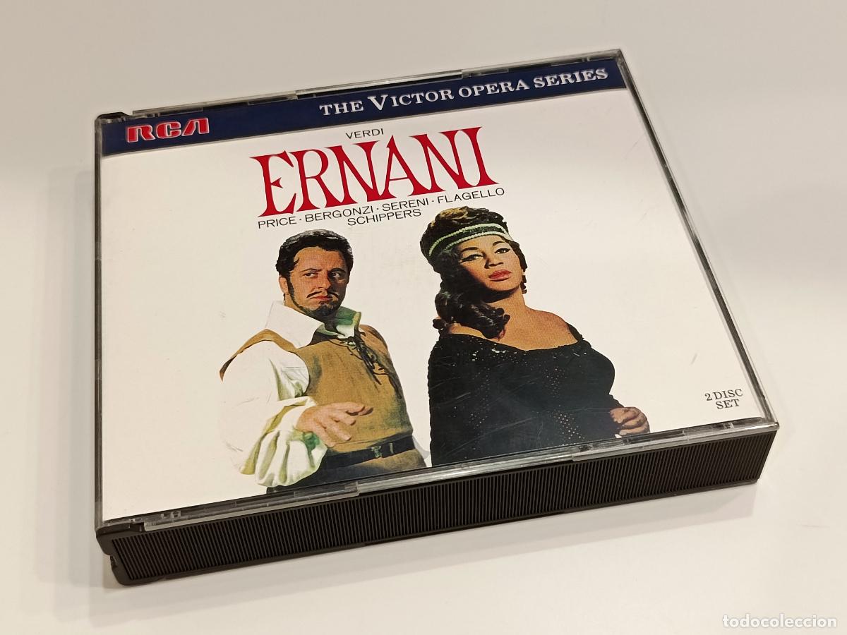 CDs de m&uacute;sica: GIUSEPPE VERDI - ERNANI - PRICE BERGONZI SERENI - THOMAS SCHIPPERS - RCA 2 CD GD86503(2) - NUEVO