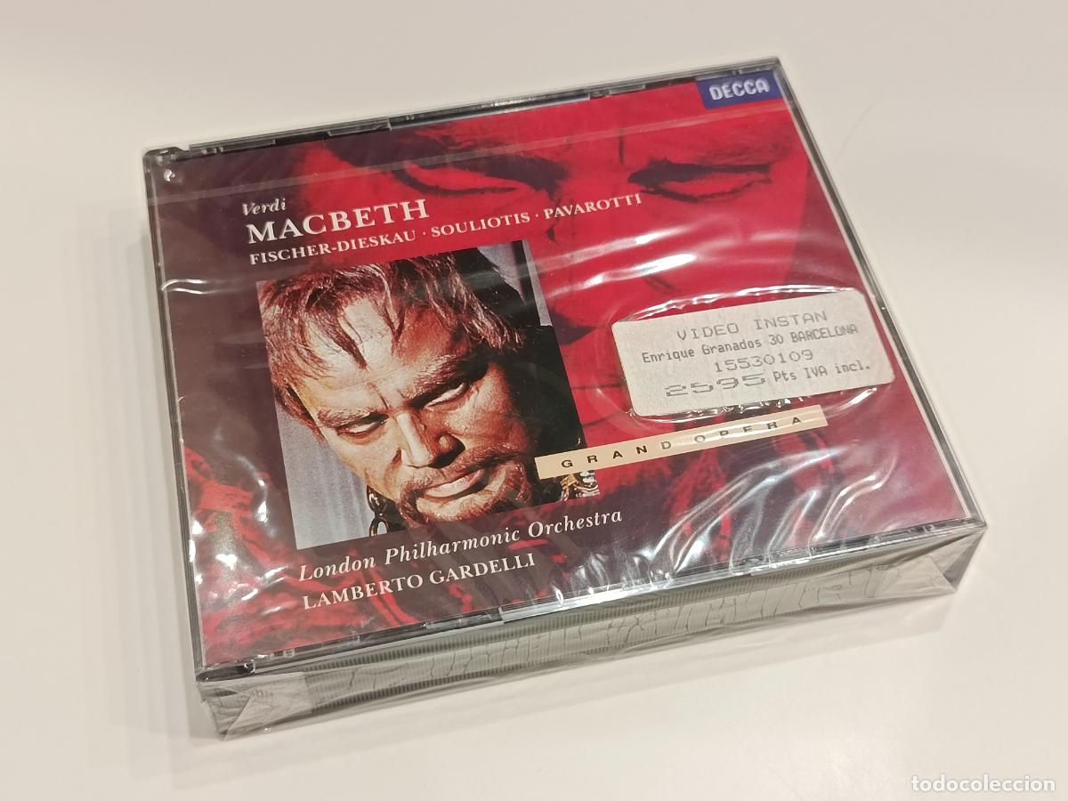 CDs de m&uacute;sica: GIUSEPPE VERDI - MACBETH - FISCHER-DIESKAU - LAMBERTO GARDELLI - DECCA 2 CD 440 048-2 - PRECINTADO