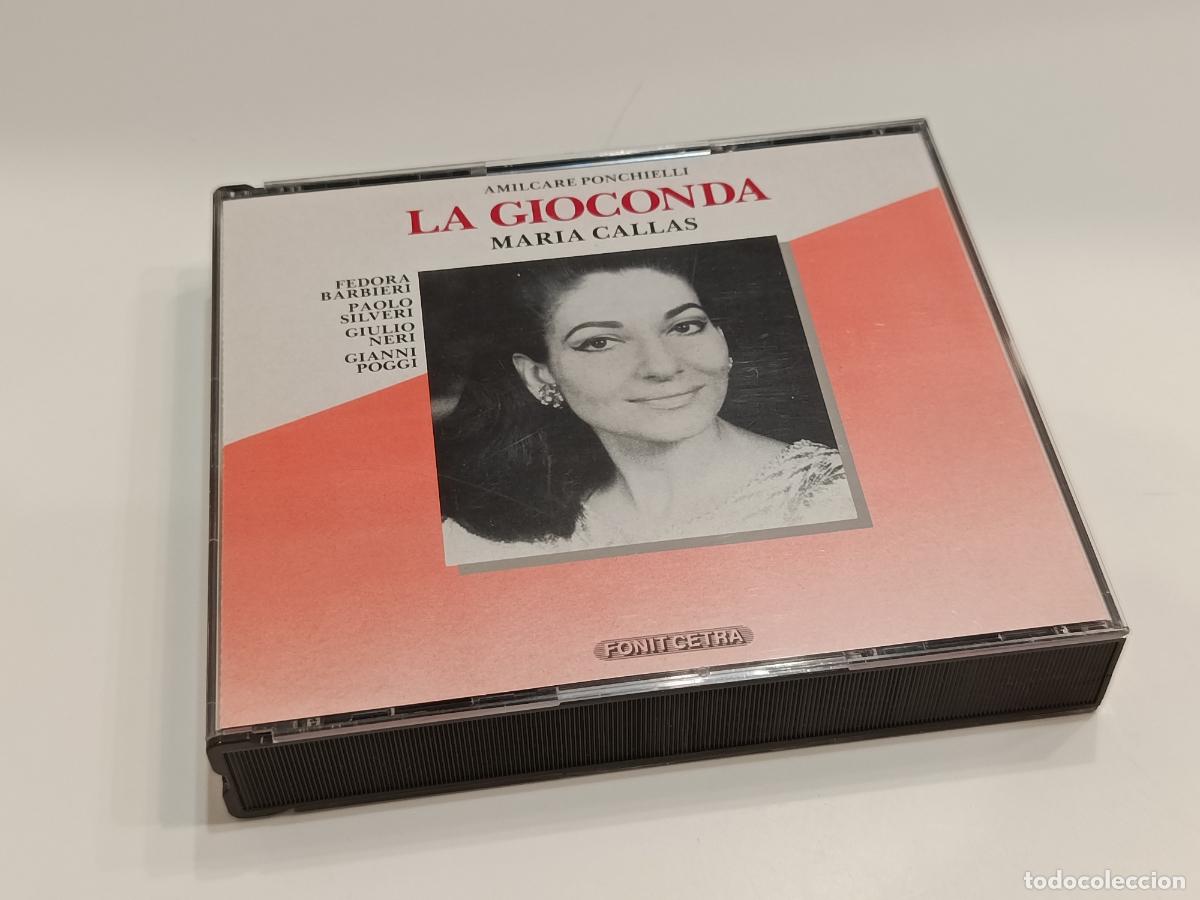 CDs de m&uacute;sica: AMILCARE PONCHIELLI - LA GIOCONDA - MARIA CALLAS - FONIT CETRA (1986) 3 CD CDC 9 - NUEVO