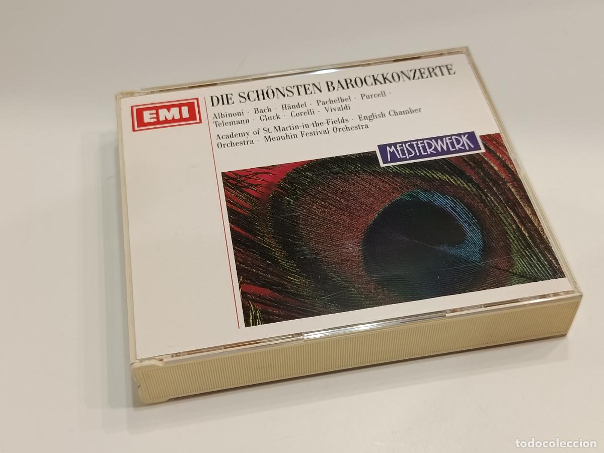 CDs de m&uacute;sica: DIE SCHONSTEN BAROCKKONZERTE - EMI MEISTERWERK (1990) 2 CD CZS 25 2244 2 - NUEVO