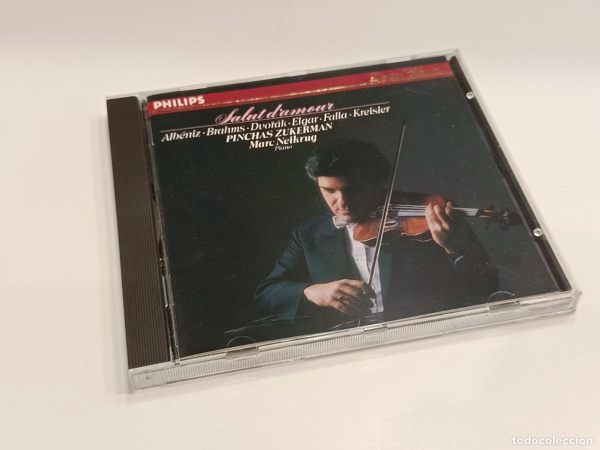 CDs de m&uacute;sica: SALUT D&acute;AMOUR - PINCHAS ZUKERMAN & MARC NEIKRUG - PHILIPS DIGITAL CLASSICS CD 416 158-2 - NUEVO
