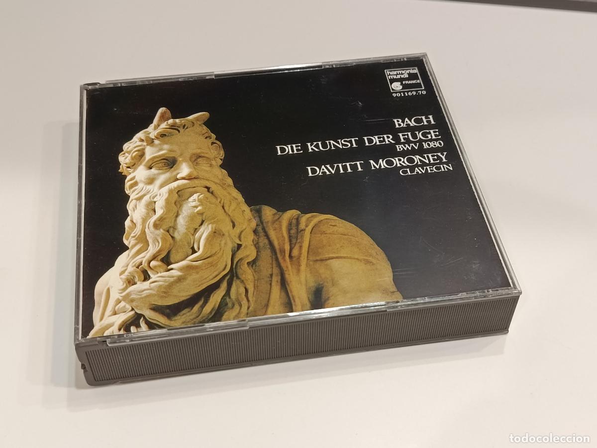 CDs de m&uacute;sica: BACH - DIE KUNST DER FUGE BWV 1080 - DAVITT MORONEY - HARMONIA MUNDI 2 CD HMC 901169.70 - NUEVO