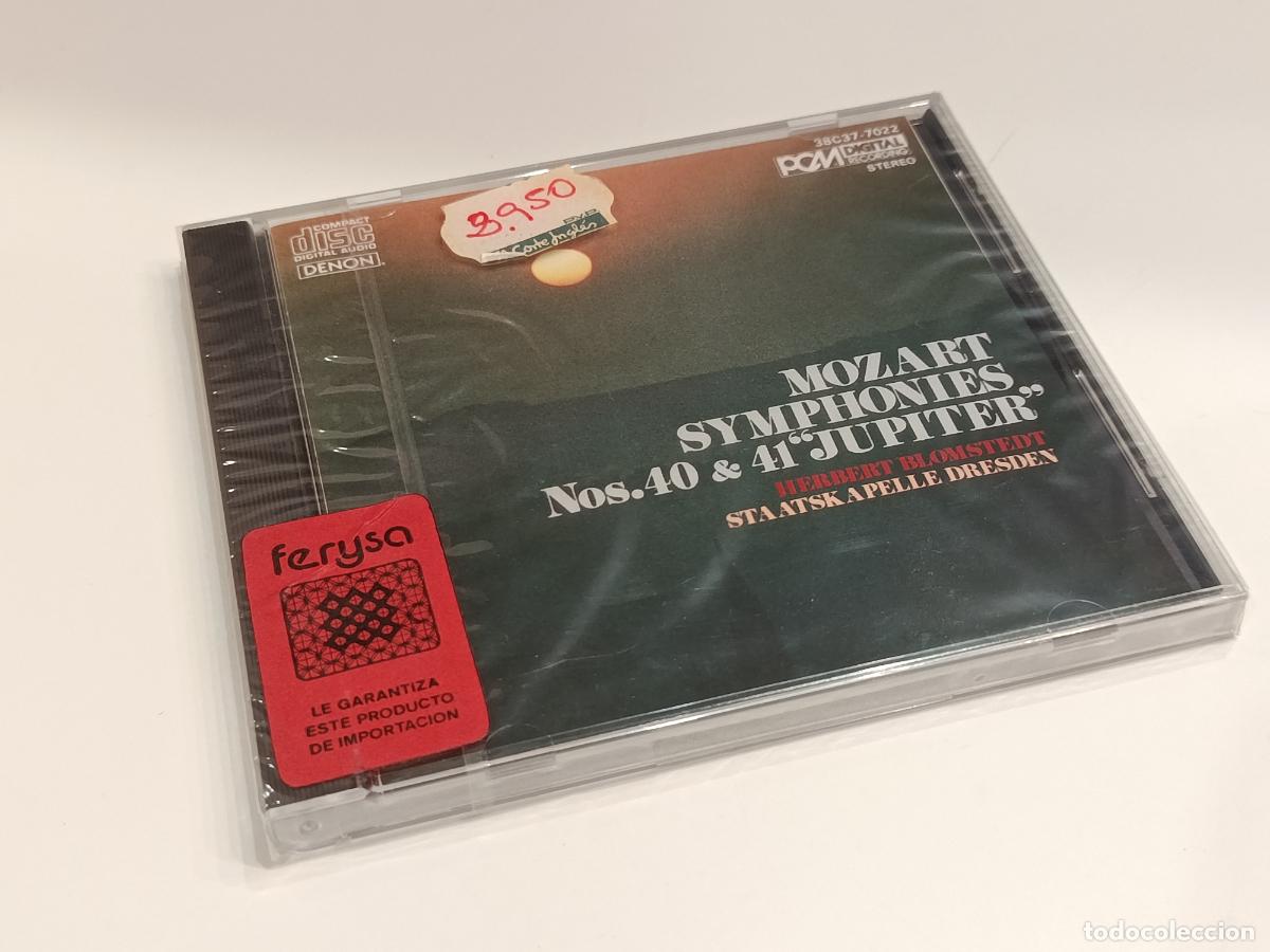 CDs de m&uacute;sica: MOZART - SYMPHONIES No. 40 & 41 JUPITER - HERBERT BLOMSTEDT - DENON JAPAN CD 38C37-7022 - PRECINTADO