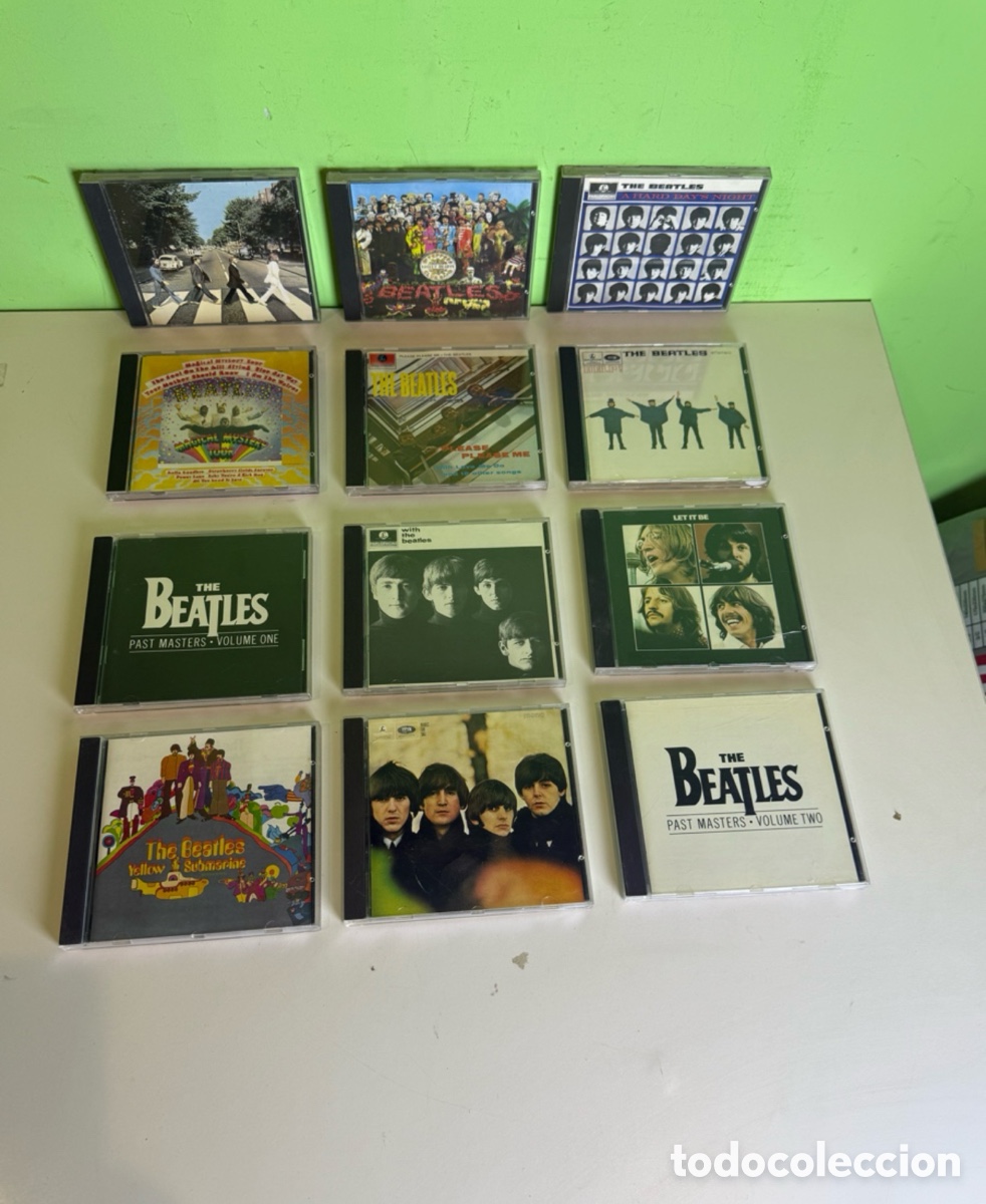 CD di Musica: COLECCI&Oacute;N THE BEATLES 12 CD ORIGINALES LOTE ROCK CL&Aacute;SICO.