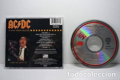 CDs de m&uacute;sica: If You Want Blood You've Got It- 0075678155321