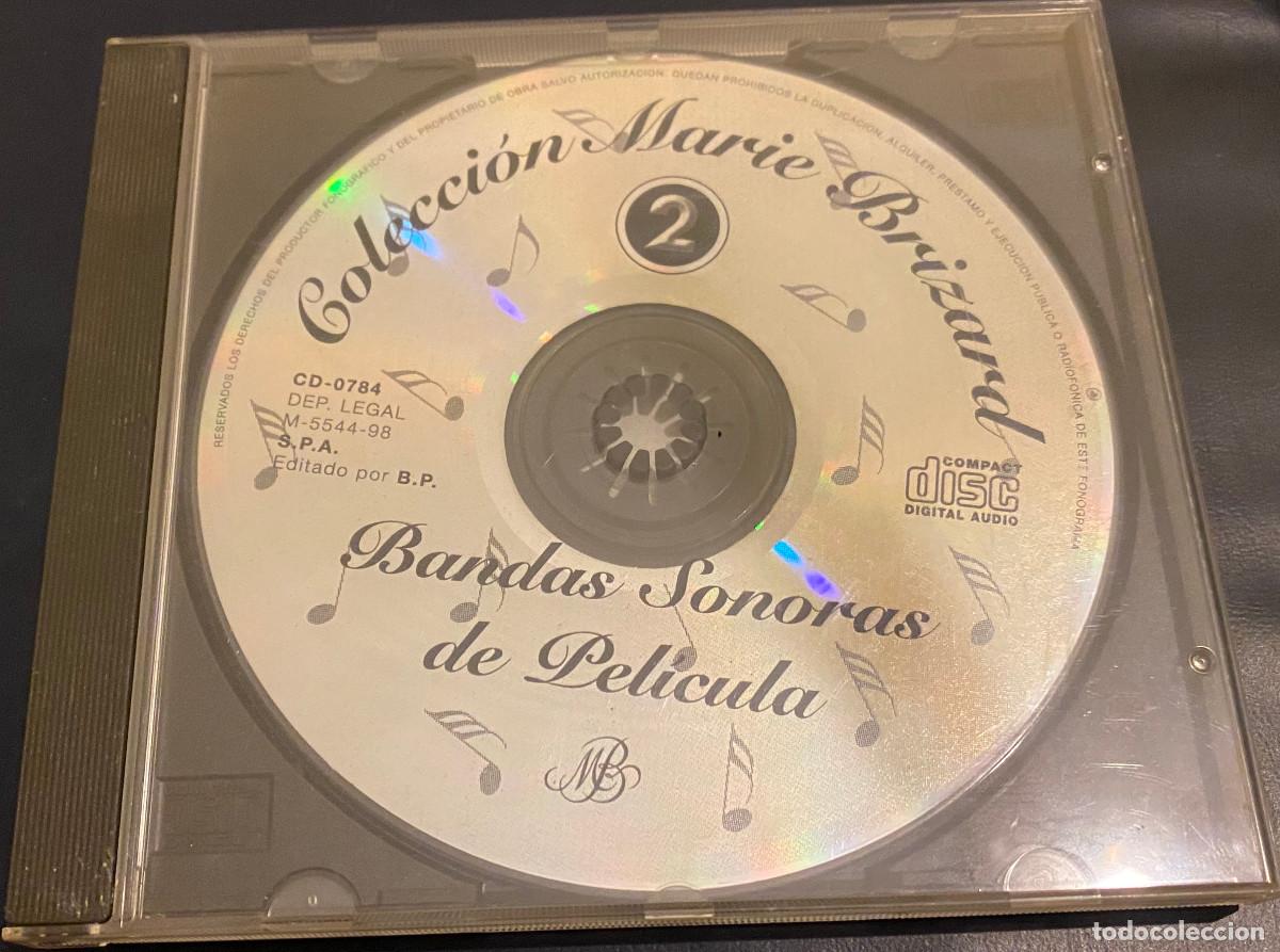 CDs de m&uacute;sica: 'Bandas Sonoras de Pel&iacute;culas 2 - Marie Brizard'. M&uacute;sica cl&aacute;sica / BSO. 12 temas. 1998. Sin car&aacute;tula.