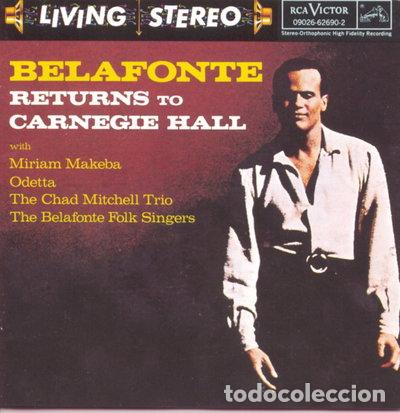 CDs de m&uacute;sica: Belafonte Returns to Carnegie Hall- 0090266269020