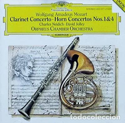 CDs de m&uacute;sica: Mozart: Clarinet Concerto; Horn Concertos Nos. 1 & 4- 0028942337725