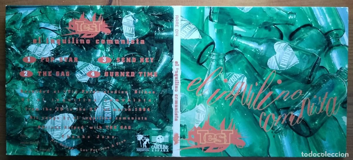 CDs de m&uacute;sica: El Inquilino Comunista - Test (CD EP)
