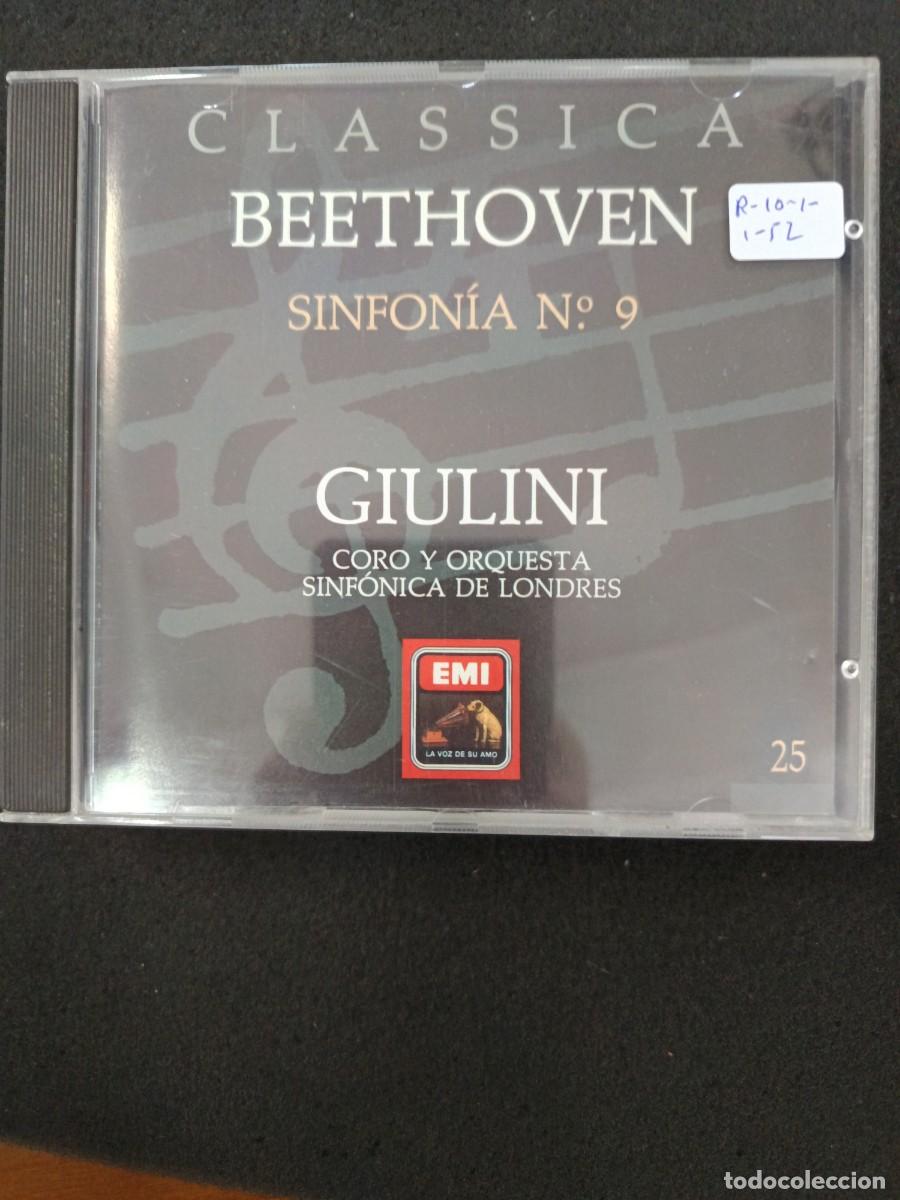 CDs de m&uacute;sica: BEETHOVEN. SINF 9. DIR: GIULINI. CORO Y ORQUESTA SINF&Oacute;NICA DE LONDRES