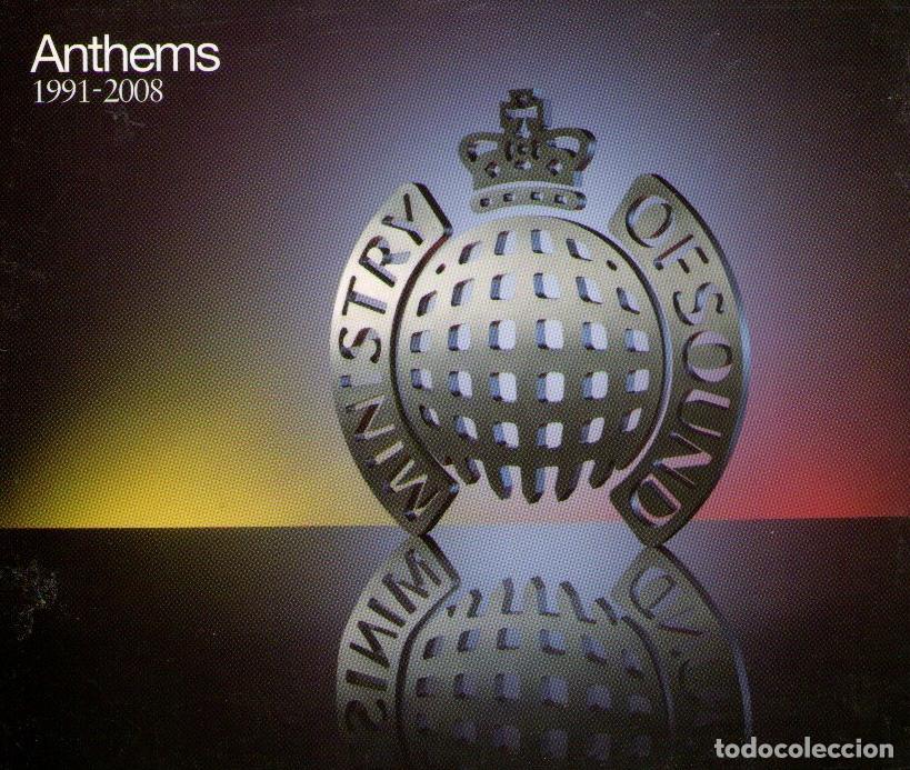 CDs de m&uacute;sica: CD ALBUM 3 DISCOS - ANTHEMS 1991/2008 - MINISTRY OF SOUND - ED. MINISTRY RECORDINGS - 2007.