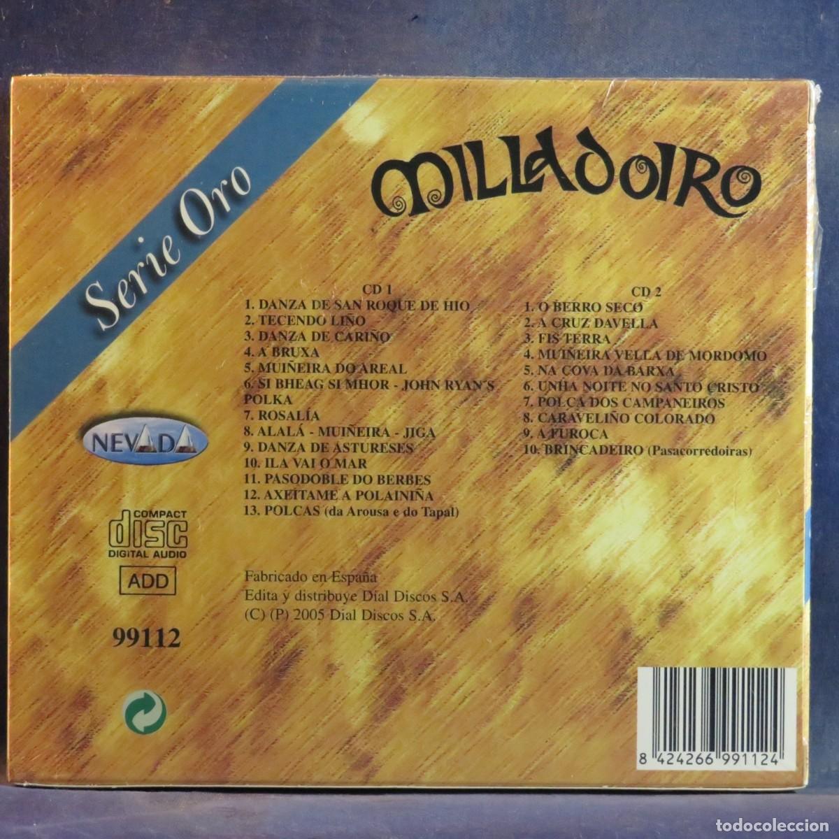 CDs de m&uacute;sica: MILLADOIRO - SERIE ORO - 2 CD - Foto 2