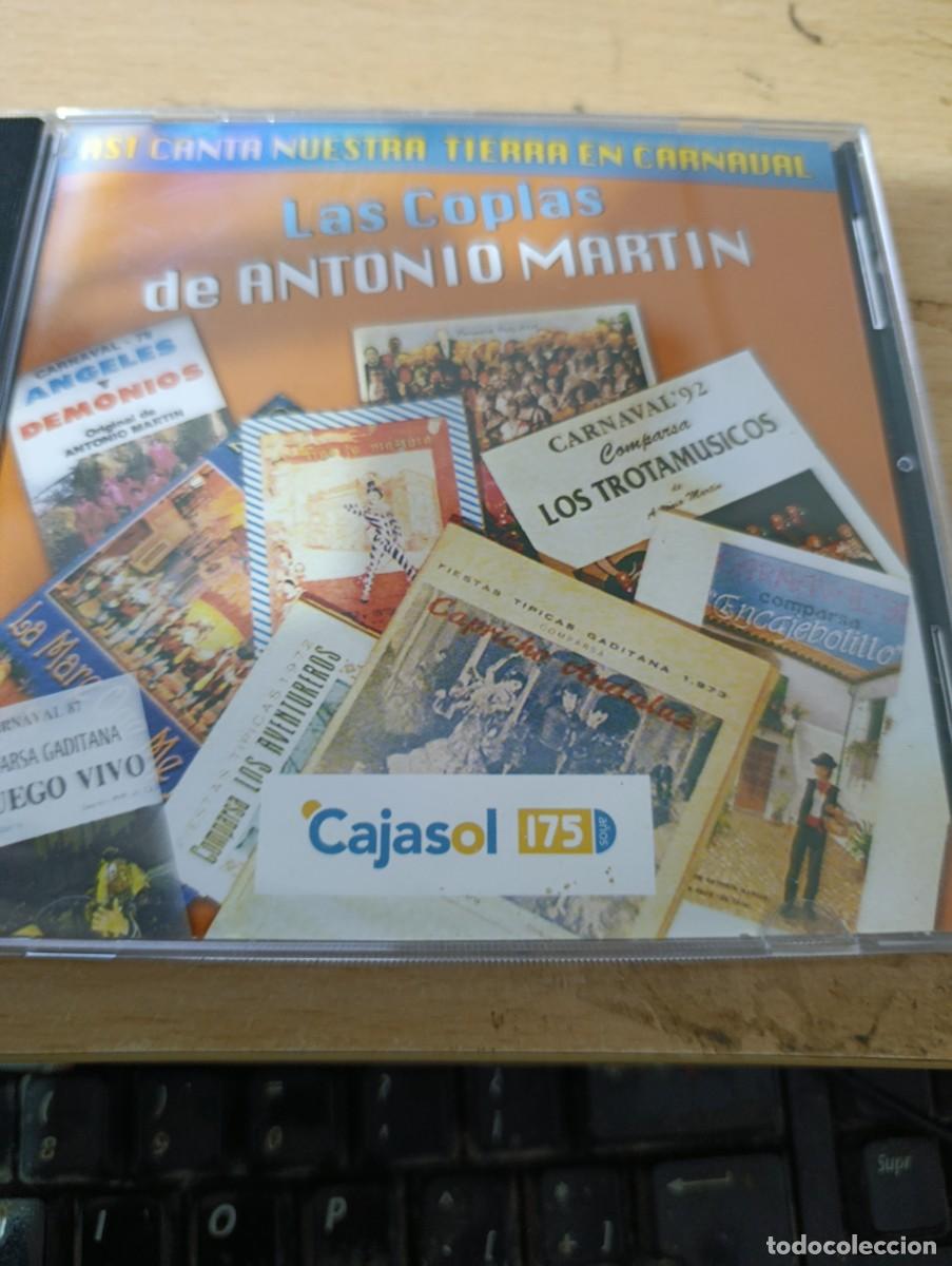 CDs de m&uacute;sica: LAS COPLAS DE ANTONIO MARTIN. ASI CANTA NESTRA TIERRA EN CARNAVAL.