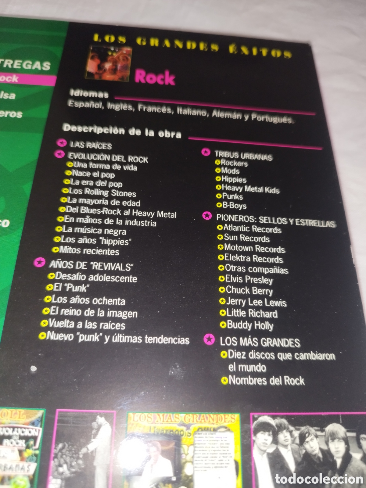CDs de m&uacute;sica: CD-ROM + CD-AUDIO. LOS GRANDES EXITOS DEL ROCK. DCDM-SYSTEM. 1997. - Foto 3