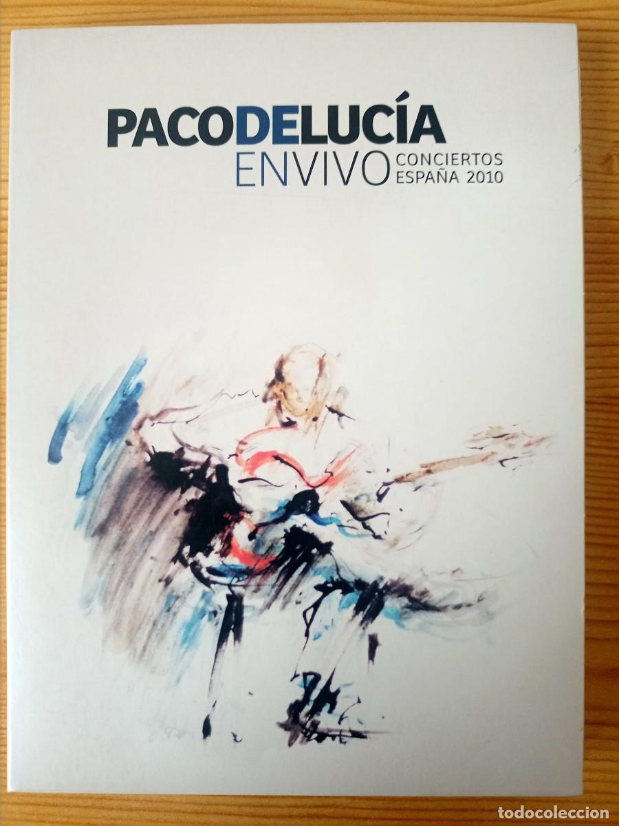 CDs de m&uacute;sica: Paco de Luc&iacute;a &ndash; En Vivo. Conciertos Espa&ntilde;a 2010 &ndash; 2 CD + DVD