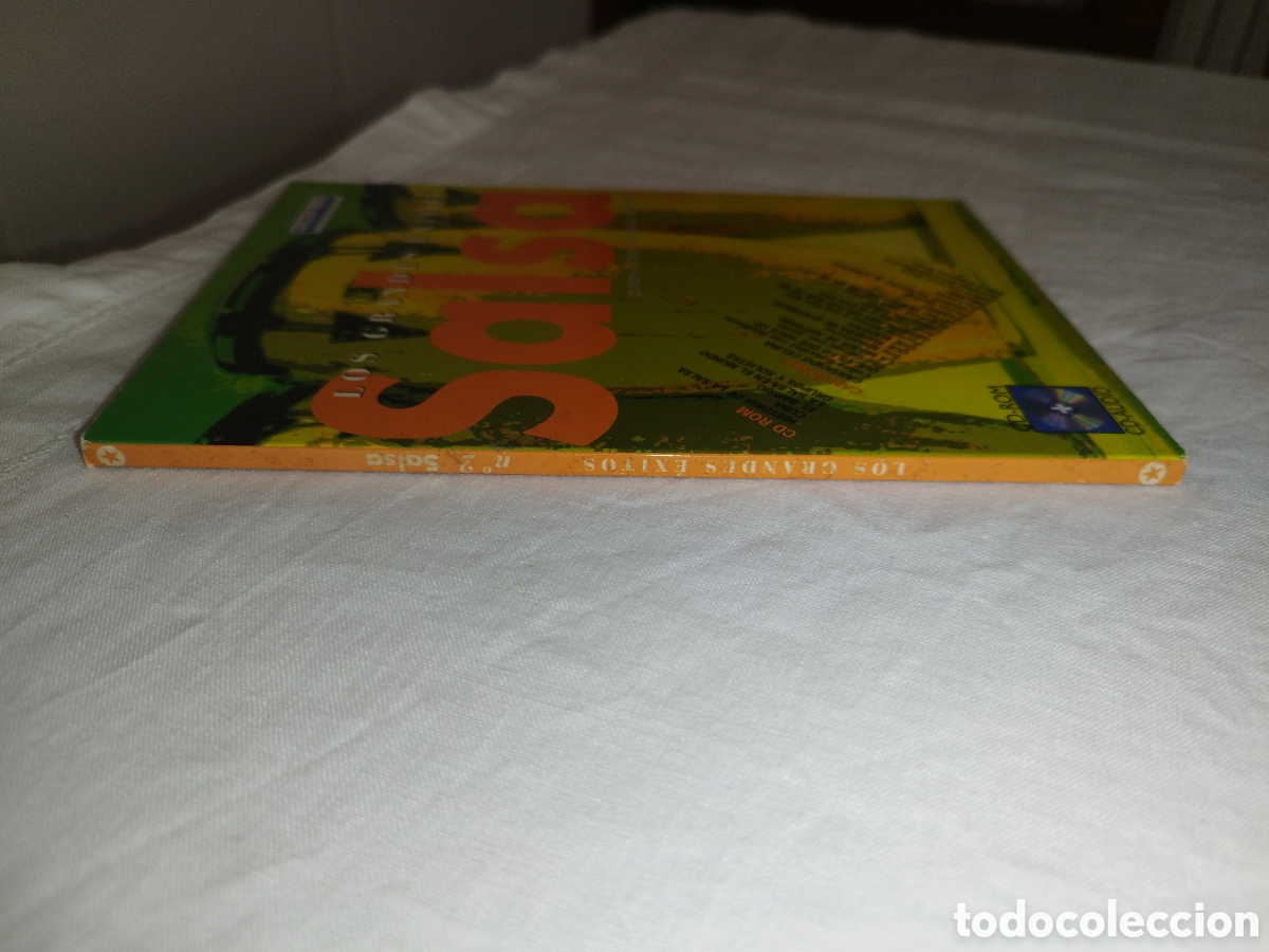 CDs de m&uacute;sica: CD-ROM + CD-AUDIO. LOS GRANDES EXITOS DE LA SALSA. DCDM-SYSTEM, 1997. - Foto 2