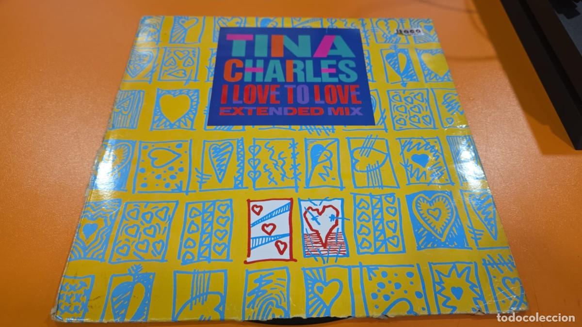 CDs de m&uacute;sica: Tina Charles Ip I Love to love 1976 cbs LP