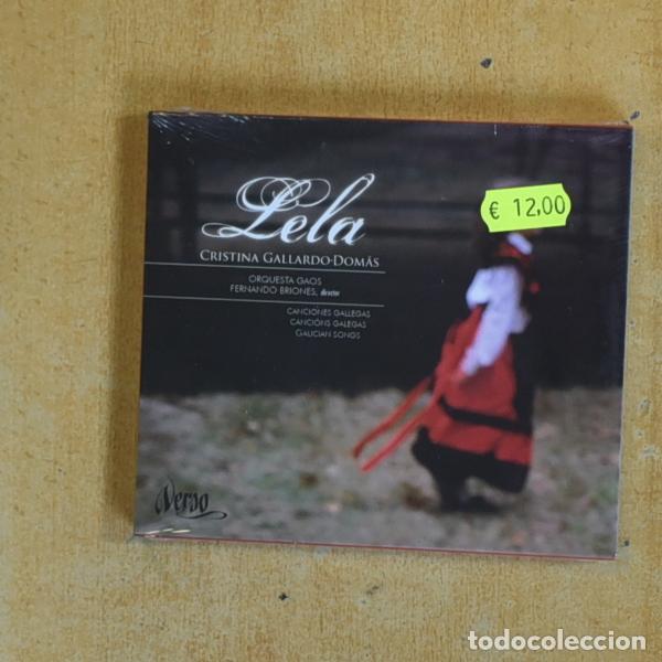 CDs de m&uacute;sica: CRISTINA GALLARDO DOMAS - LELA CANCIONES GALLEGAS - CD