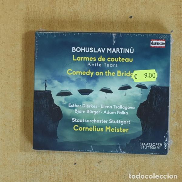 CDs de m&uacute;sica: BOHUSLAV MARTINU - LARMES DE COUTEAU - CD