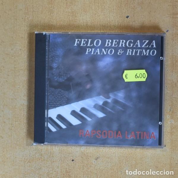 CDs de m&uacute;sica: FELO BERGAZA - PIANO & RITMO - CD