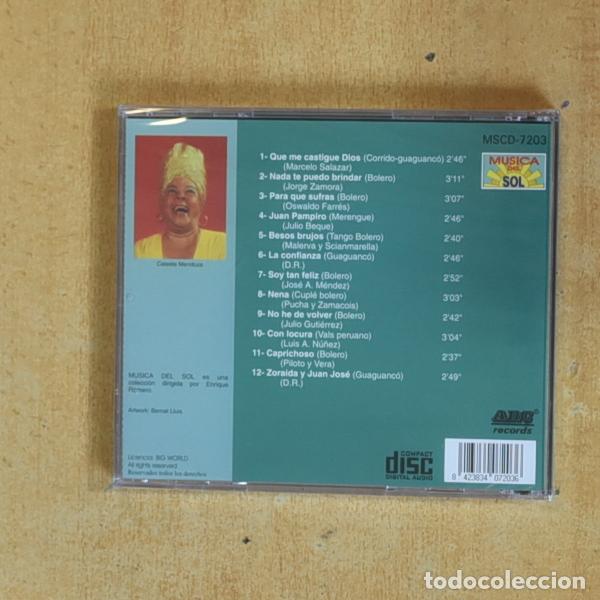 CDs de m&uacute;sica: CELESTE MENDOZA - BOLEROS CON ACHE - CD - Foto 2