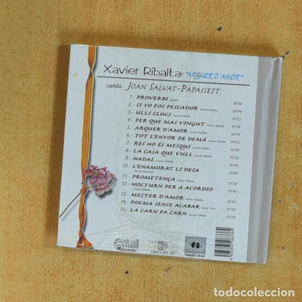 CDs de m&uacute;sica: XAVIER RIBALTA - ARQUER D AMOR - CD - Foto 2