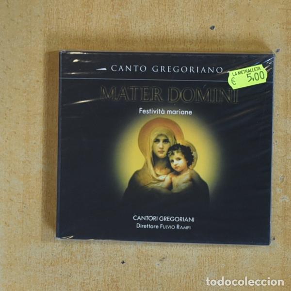 CDs de m&uacute;sica: MATER DOMINI - CANTO GREGORIANO - CD