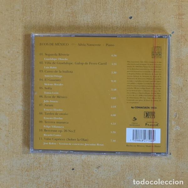 CDs de m&uacute;sica: SILVIA NAVARRETE - ECOS DE MEXICO - CD - Foto 2