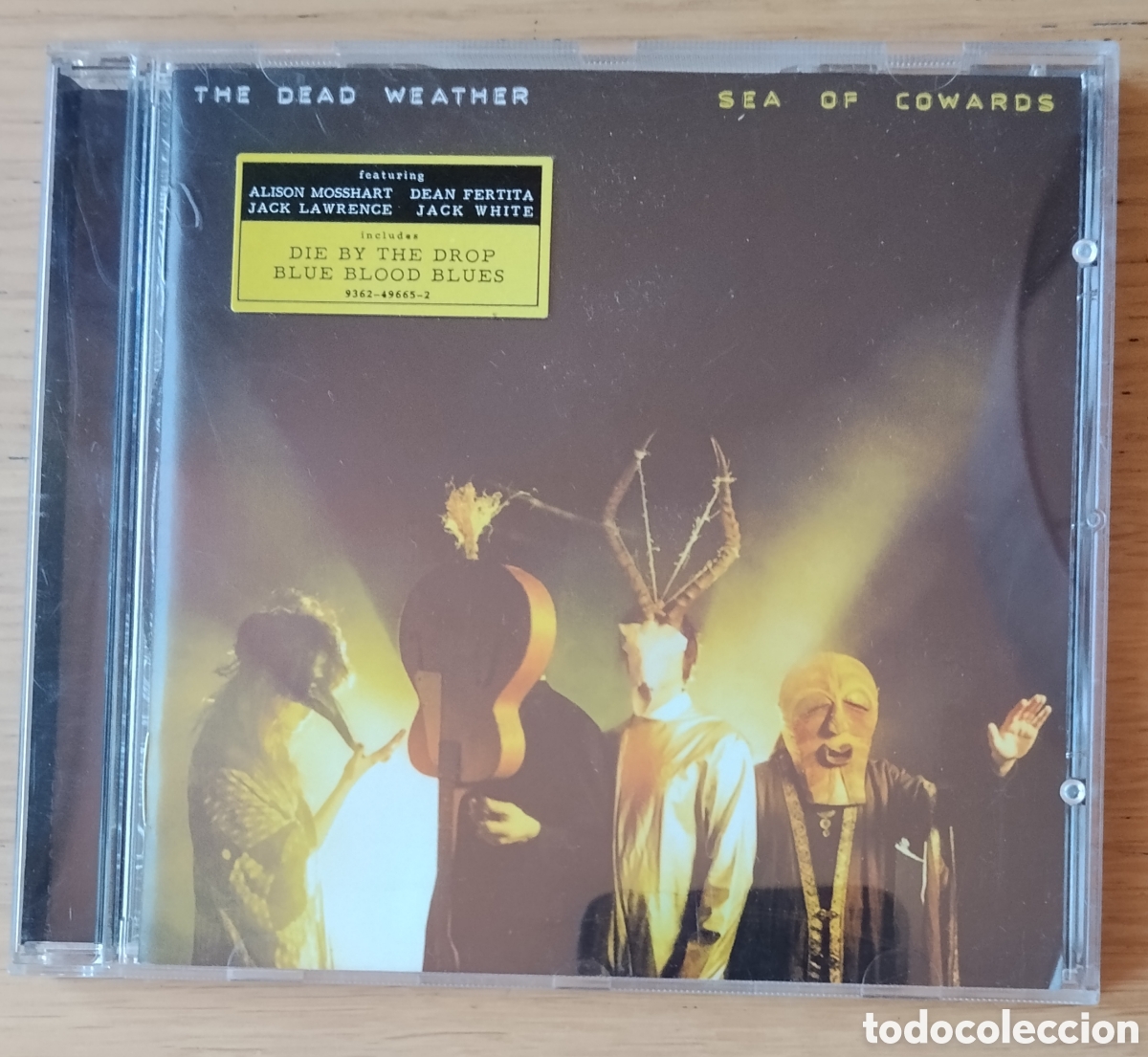 CDs de m&uacute;sica: THE DEAD WEATHER: &rdquo; SEA OF COWARDS&rdquo; CD 2010 - BLUES ROCK - GARAGE ROCK - JACK WHITE