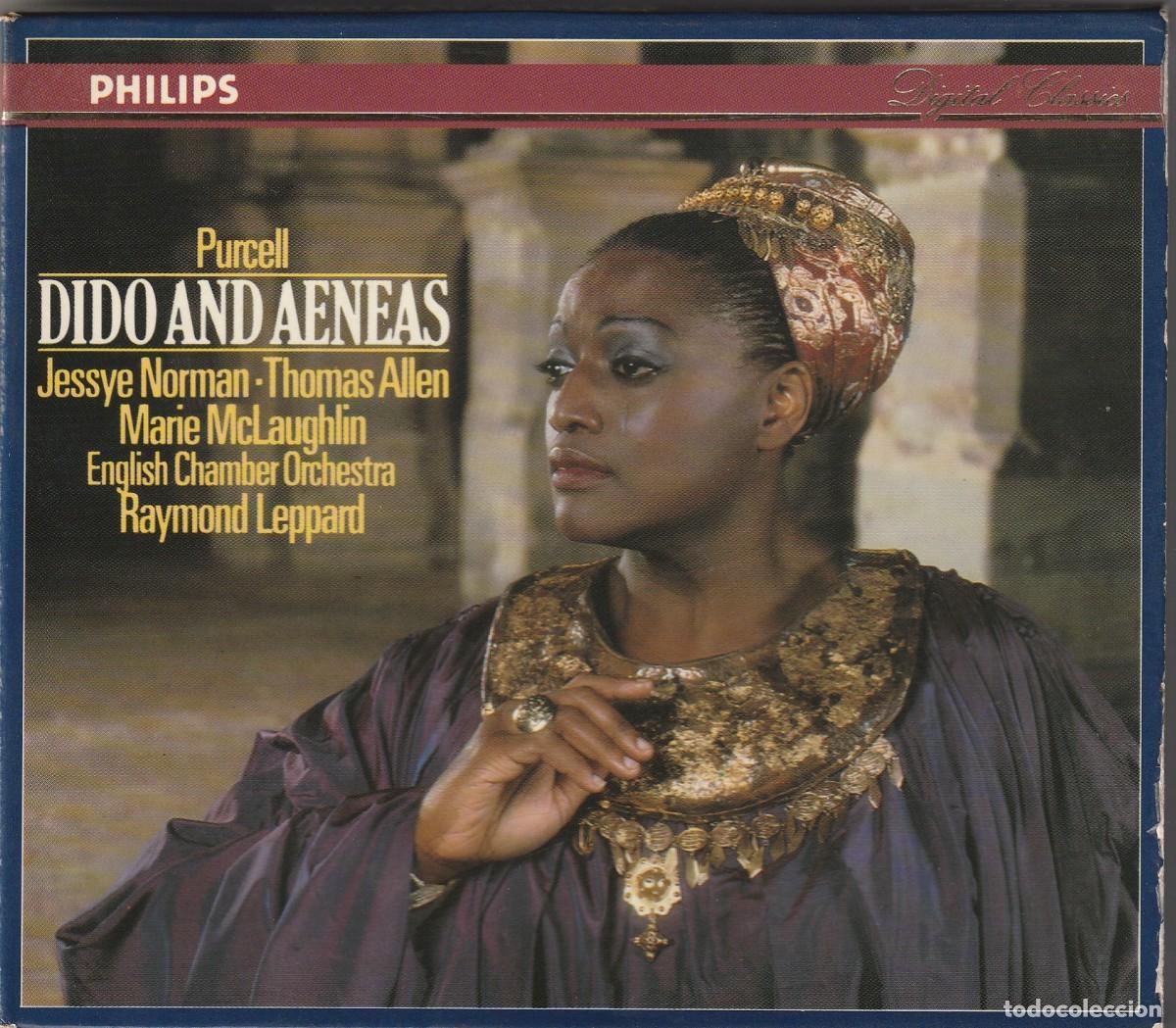 CDs de m&uacute;sica: PURCELL - DIDO AND AENEAS (CD + LIBRETO PHILIPS) RAYMOND LEPPARD &middot; JESSYE NORMAN