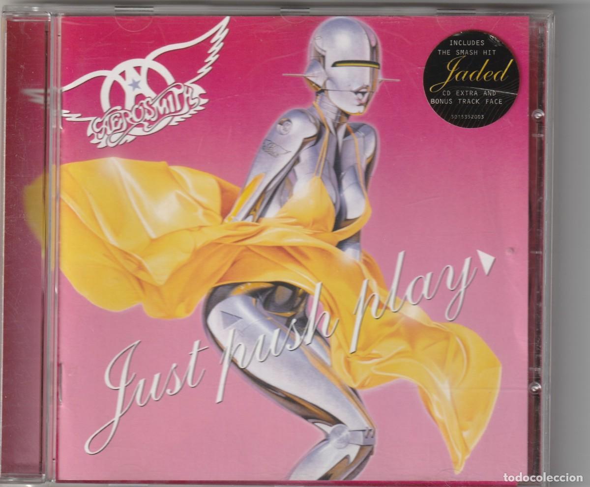 CDs de m&uacute;sica: AEROSMITH - JUST PUSH PLAY (CD COLUMBIA 2001)