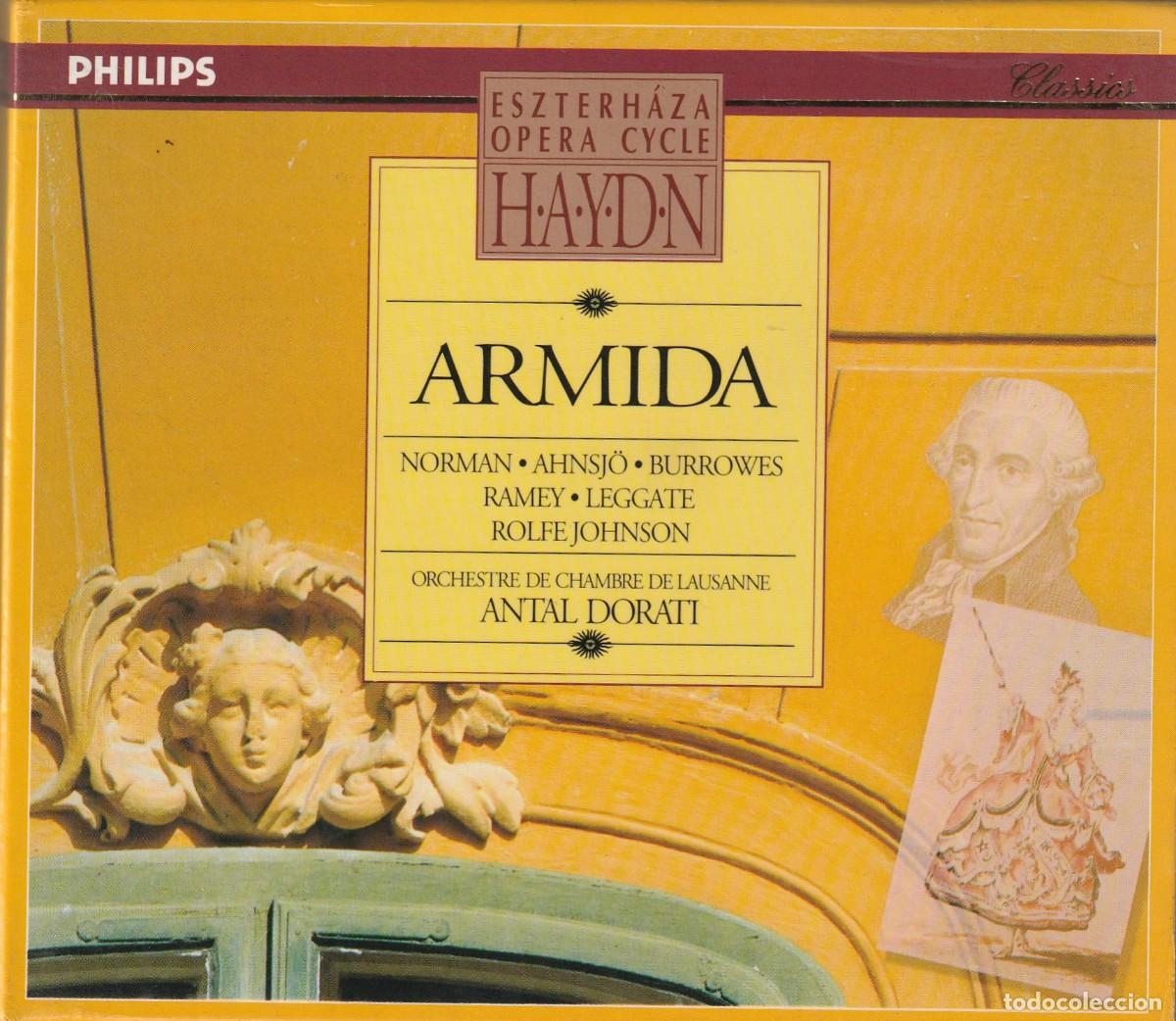 CDs de m&uacute;sica: HAYDN - ARMIDA (CAJA 2 X CD+ LIBRETO PHILIPS 1993) ANTAL DORATI