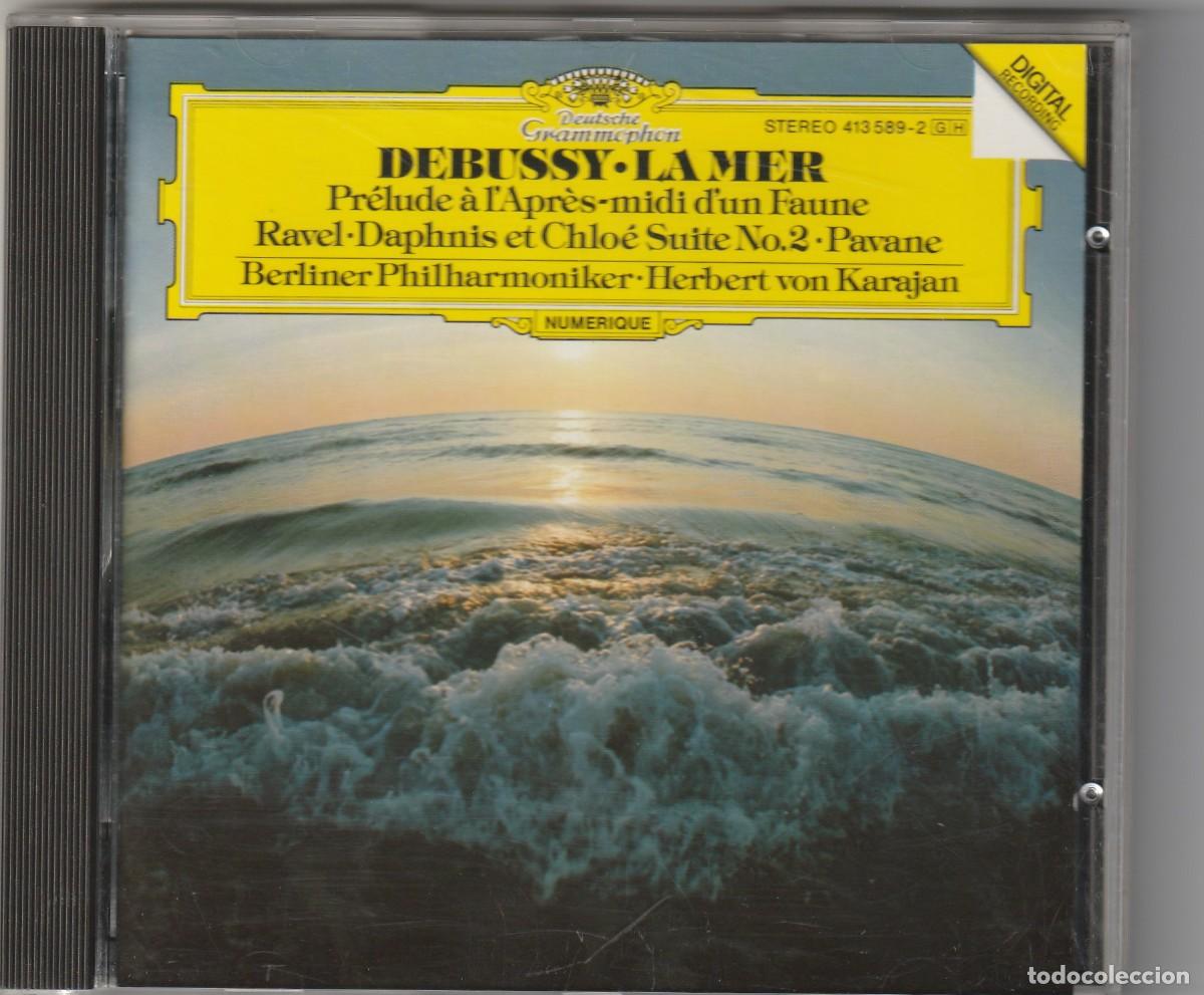 CDs de m&uacute;sica: DEBUSSY - LA MER (CD DGG 1986) KARAJAN