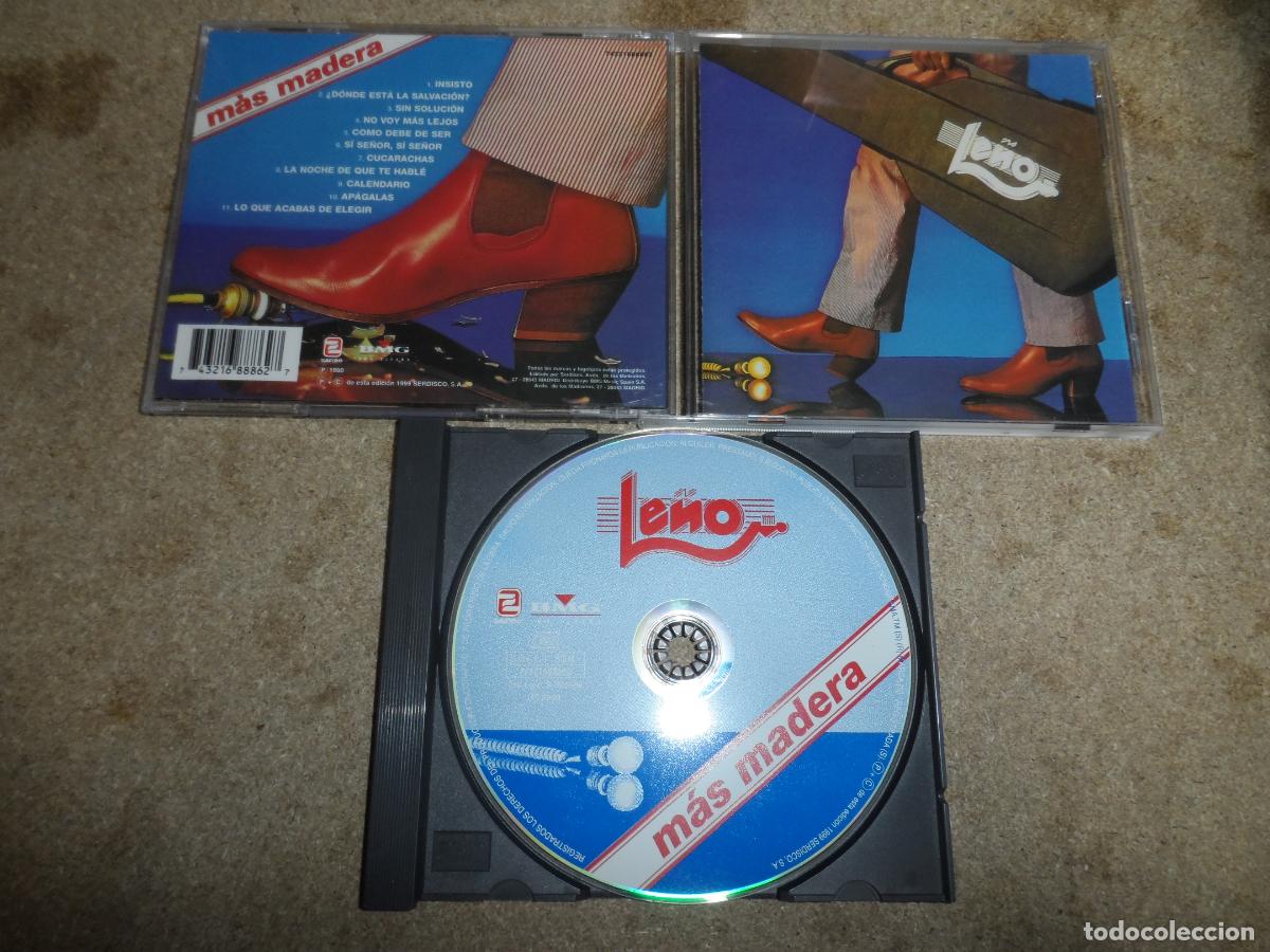 CDs de m&uacute;sica: LE&Ntilde;O - MAS MADERA (ROCK)