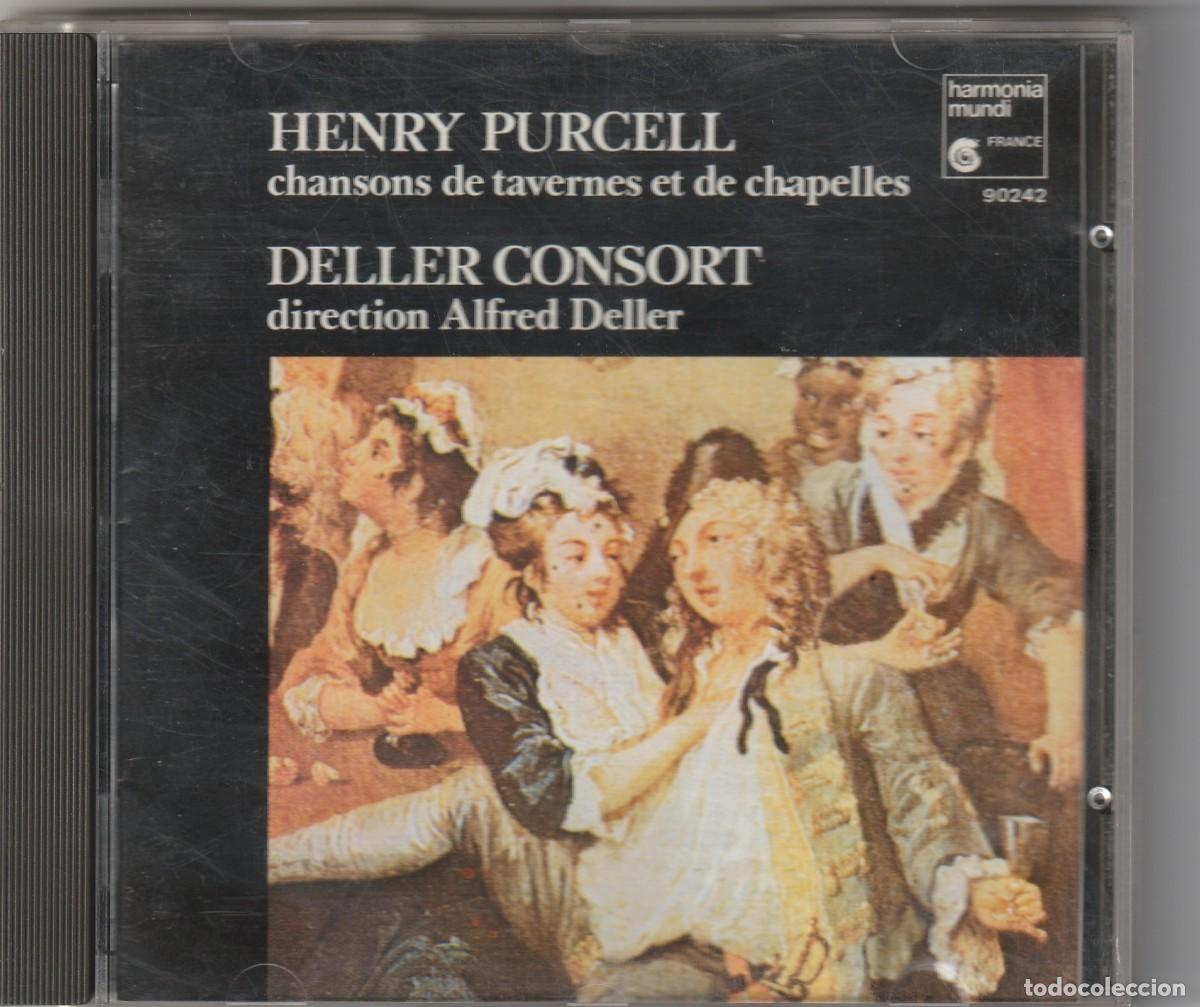 CDs de m&uacute;sica: PURCELL - CHANSONS DE TAVERNES ET DE CHAPELLES (CD HARMONIA MUNDI) DELLER CONSORT