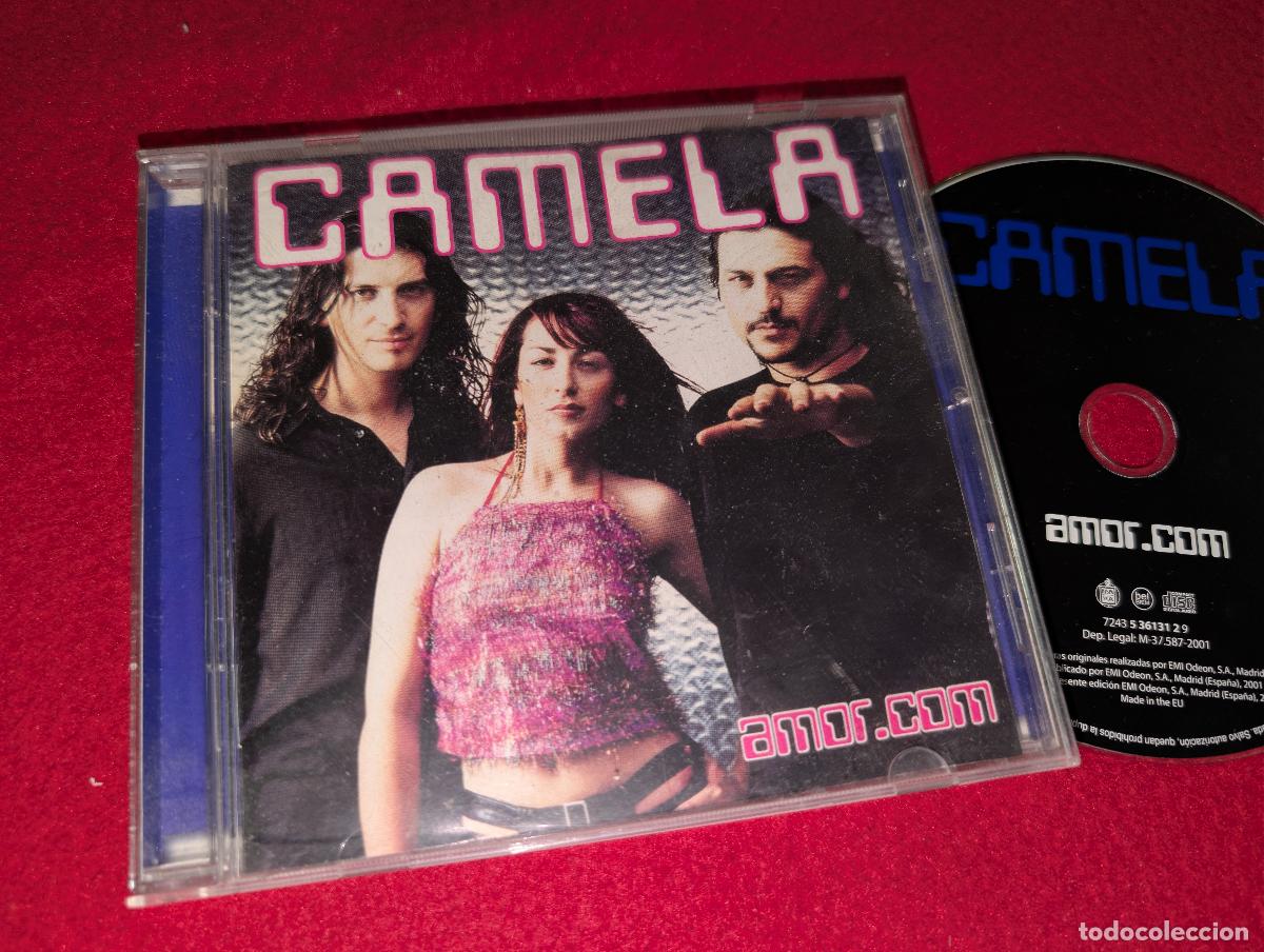 CDs de m&uacute;sica: CAMELA Amor.Com CD 2001 Hispavox - Foto 1