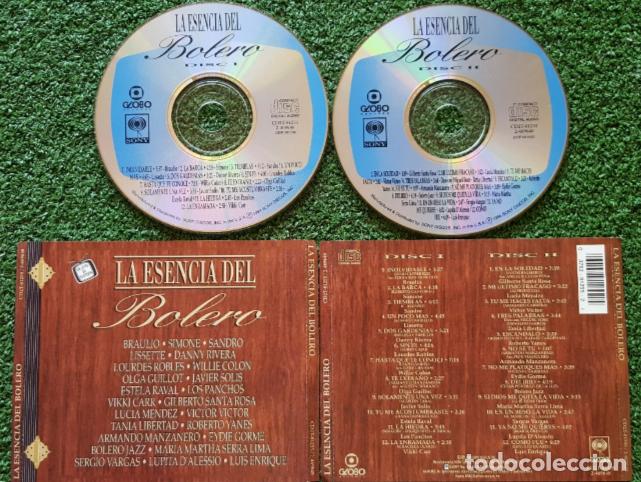 CDs de m&uacute;sica: LA ESENCIA DEL BOLERO USA CD DOBLE 1994 SANDRO Tania Libertad JAVIER SOLIS VIKKI CARR