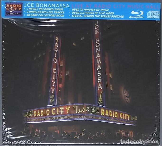 CDs de m&uacute;sica: Joe Bonamassa - Live at Radio City Music Hall - CD+Blu-ray 2015. Nuevo, precintado.
