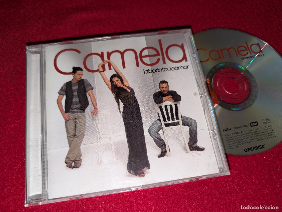 CDs de m&uacute;sica: CAMELA Laberinto de amor CD 2008 Capitol/EMI